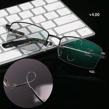 Load image into Gallery viewer, Titanium progressive far and near dual-use reading glasses-IT
