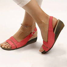 Load image into Gallery viewer, Dotmalls Comfy Wedge Orthopedic Sandals
