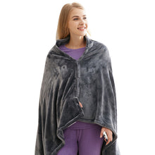 Load image into Gallery viewer, Electric Heated Outer Blanket Heated Shawl
