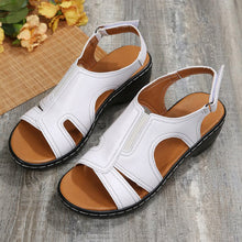 Load image into Gallery viewer, Summer Velcro Fish Mouth Casual Women&#39;s Sandals
