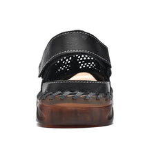 Load image into Gallery viewer, Men&#39;s Rubber Toe Cap Mesh Splicing Slippers Outdoor Water Sandals
