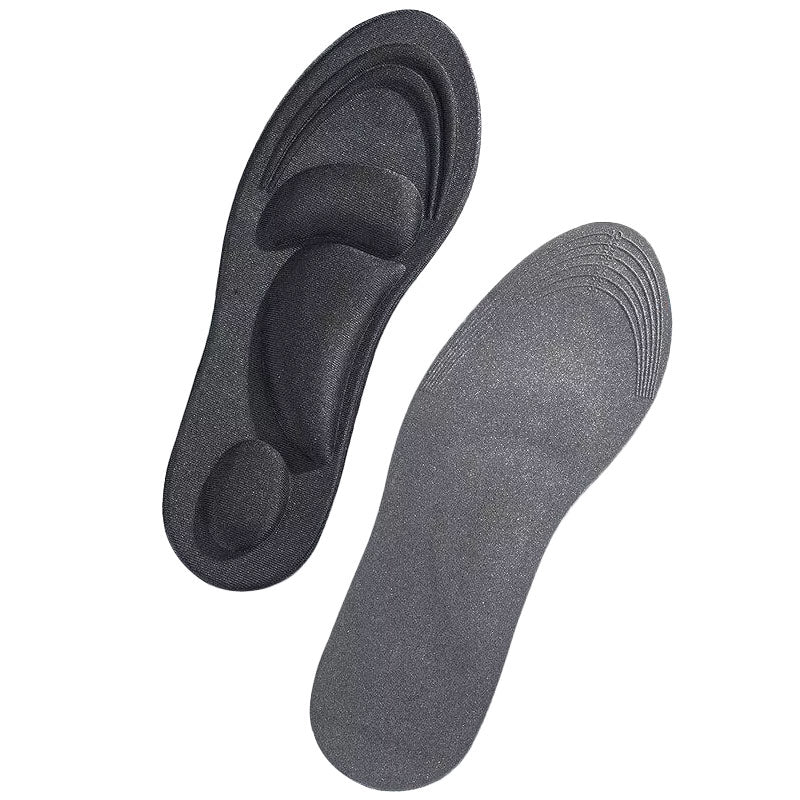 4d Memory Foam Orthopedic Insoles For Shoes Women Men Flat Feet Arch Support Massage Plantar Fasciitis Sports Pad