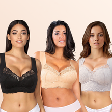 Load image into Gallery viewer, EXTRA LIFT - Ultimate Lift Stretch Full-Figure Seamless Lace Cut-Out Bra
