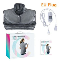 Load image into Gallery viewer, Winter hot compress physiotherapy shoulder and neck heating shawl heating pad
