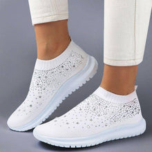 Load image into Gallery viewer, Libiyi Women&#39;s Crystal Breathable Slip-On Walking Shoes - Libiyi
