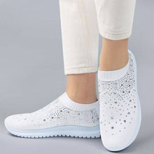 Load image into Gallery viewer, Libiyi Women&#39;s Crystal Breathable Slip-On Walking Shoes - Libiyi
